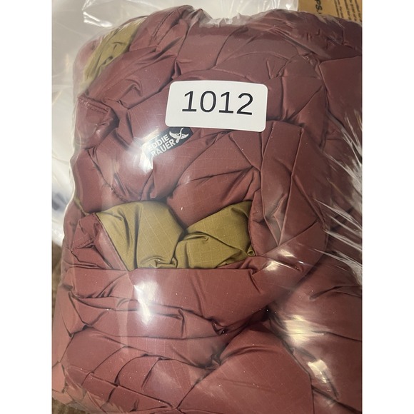 Eddie Bauer Original Down Bomber Jacket 650 FP Puffer Deep Mahogany Medium NWT - Picture 11 of 11